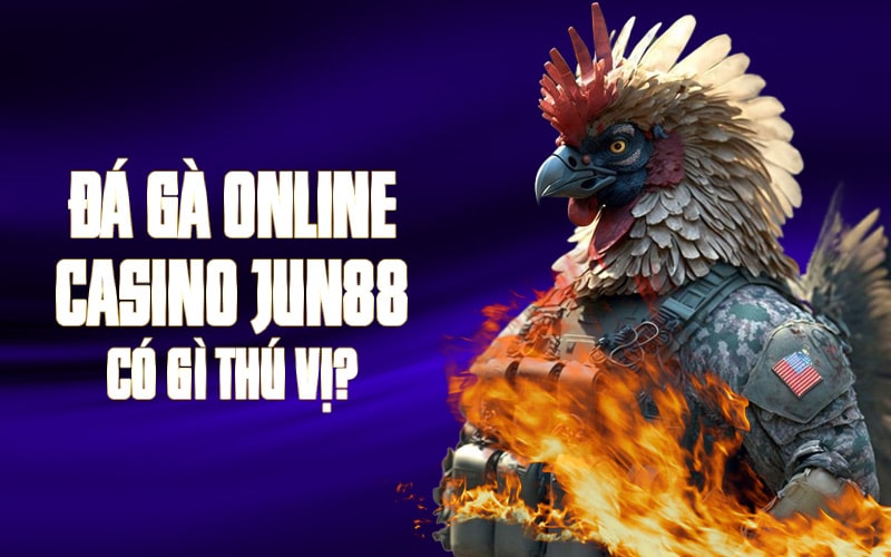 Đá gà online casino Jun88 có gì thú vị